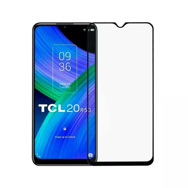 Cristal Templado Completo para TCL 20R 5G Cristal Templado Completo para TCL 20R 5G