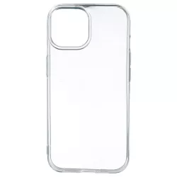 Funda Silicona Transparente para iPhone 15 Plus